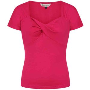 Banned - She Who Dares Top - XL - Roze