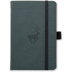 Dingbats A6 Pocket Wildlife Green Deer Notebook - Plain