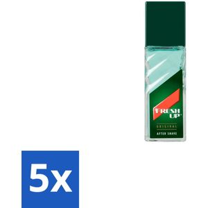 5 x Fresh-Up After Shave Roller 100 ml - Menthol - Hamamelis - Alcohol - Glycerine
