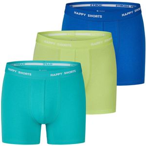 Happy Shorts - Retro Boxer - Neon - 3er-Pack - Jersey