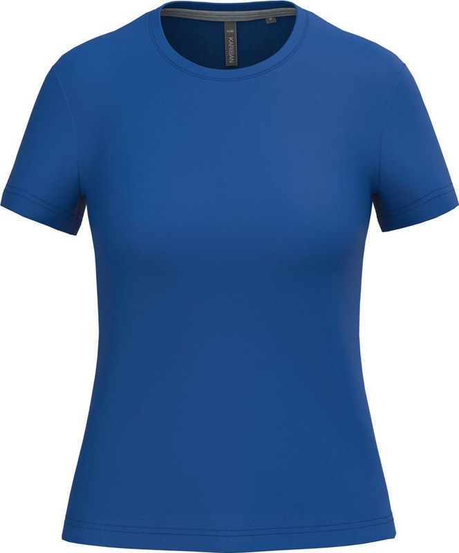 Kariban Dames t-shirt ronde hals korte mouwen K380 - Royal Blue - L