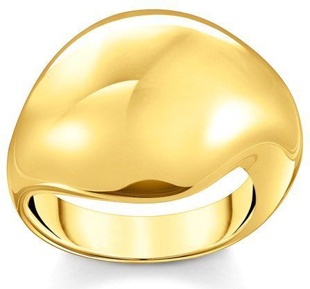 Thomas Sabo - TR2470-413 - Ring - Dames - Gerecycled Zilver - Geel Goud Verguld