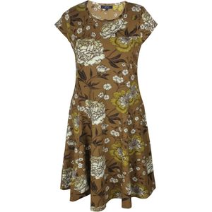 Jurk Flower Army ZE-ZE Jurk Flower Army maat XL