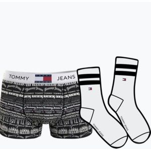 TH - Tommy Jeans - Cadeaubox Short & socks - print - Maat S