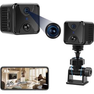 Mrs. Jones Premium Spycam 4K - Verborgen - Bewegingsdetectie - Binnen - Camouflage - Bewaking