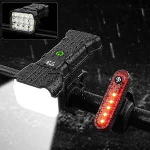 Equivera Fietslampje - Lampje - Fiets Achterlicht - Led Lampje - Fietslampje Voorlicht - Fiets lampjes