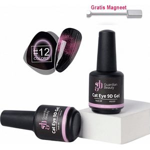 Guardian Beauty Cat Eye 9D Gellak - Méanail - #12 - 15ml - Met Gratis Magneet - Nagel Gellak