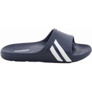 Patrick slippers Ride-010, Navy blauw/wit, maat 40-41