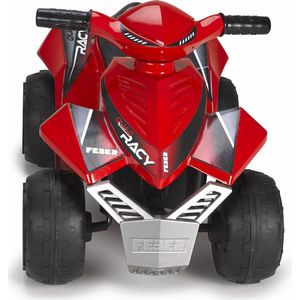 Feber Quad Racy Red 6v Accuvoertuig