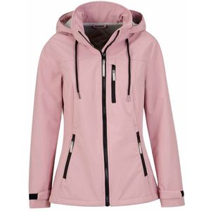 BJØRNSON Kaisa Softshell Tussenjas Dames - Winddicht - Fleece - Maat 36 - Roze