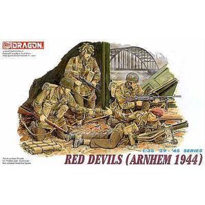 1:35 Dragon 6023 Red Devils - Arnhem 1944- Figures Plastic Modelbouwpakket