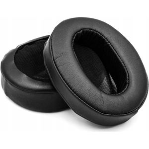 YIVO Oorkussens voor Koptelefoons 100x80mm - Zwart, Kunstleer