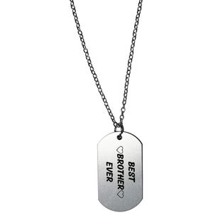 Akyol - best brother ever ketting - Broer - broer(tje) - leuk kado voor je broer