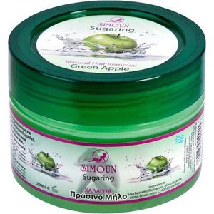 Simoun Sugar Wax Green Apple 300g - Suikerhars - Strip hars voor ontharen
