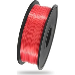 PLA Filament - 1.75mm 1kg - 3D Printer - 3D Pen Navulling – Rood met Zijdeglans