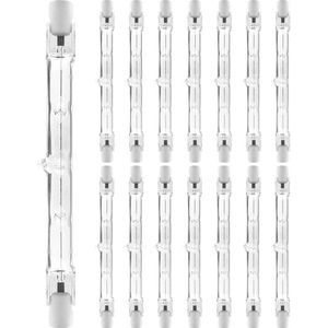 Modee R7s Halogeenlamp 118mm - 300W 3600lm 230V - Staaflamp - Warm Wit Licht - Dimbaar - 15 Halogeenlampen