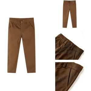 vidaXL Kinderbroeken - Kinderbroeken - Kinderkleding - Kinderkled - Kinderbroek 104 cognackleurig