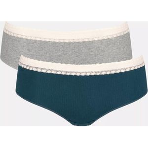 sloggi GO Ribbed Hipster C2P Dames Onderbroek - Maat L