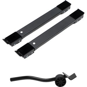 VanDijck Uitschuifbare Meubelroller - 2-delig - Uitschuifbaar van 45 cm tot 72 cm - Draagkracht 300 kg - Met meubel tiller - Wasmachine verhoger - Meubelrollers - Meubelverplaatser