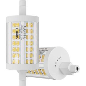 Dimbare R7S LEDlamp 15W (2 stuks) voor Wand- en Vloerlampen – 2000 Lumen, Natuurwit, 78mm