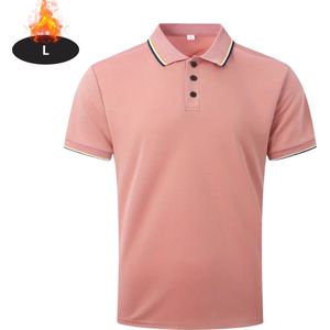 Bovista Poloshirt Heren - T-Shirt Heren - Shirt - Overhemd - Polo Shirt - Koraal - S