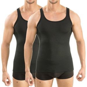 2-pack Functioneel Heren Onderhemd - Sneldrogend en Ademend