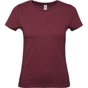 B&C #E150 Ladies' T-shirt CGTW02T - Burgundy - L