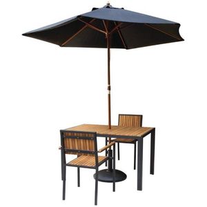 Bolero - DS151 - Tuinstoelen - Staal - Acaciahout - Met Armleningen