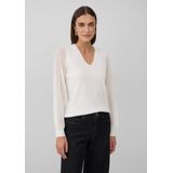 Gebreide Trui - V-halslijn - Normale Pasvorm - Viscosemix
