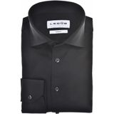 Ledub modern fit overhemd, jersey, zwart