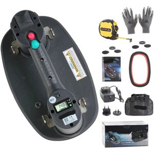 Vacuüm Zuignap Lifter - Elektrische Tegellifter - Draagbaar - 170kg Draagkracht - LCD-scherm
