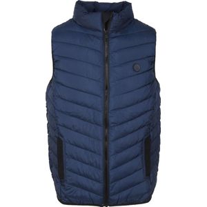 Suitable - Bodywarmer Navy - Heren - Maat XL - Slim-fit