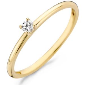 Blush 14 Karaat Gouden Ring (Maat: 52) - Goudkleurig