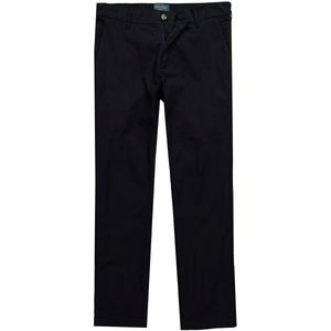 Boston Park - Heren - Boston Park Lightweight-chino Buikfit Straight Fit tot 72 - Navy blauw - Maat 70