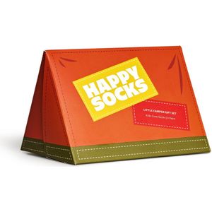 Happy Socks - Kids 4-pack Little Camper Gift Set - Unisex - Sokken