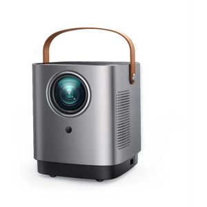 Mini Beamer - Projector - Digitale Projector - Stofdicht - Ingebouwde Luidspreker - 1280x720dpi - 18000 lumen - EU Stekker Type - HDMI - POWER - USB - Grijs