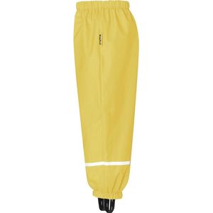 Playshoes - Regenbroek met Fleece voering voor kinderen - Yellow - maat 128cm