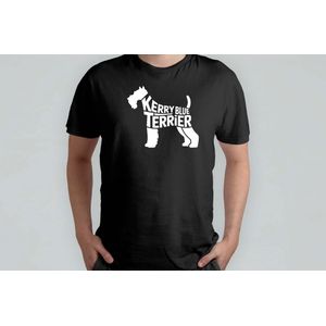 KERRY BLUE TERRIER - T Shirt - DogLover - PuppyLove - CuteDog - DogLife - Hondenliefhebber - Puppyliefde - LieveHond - Hondenleven
