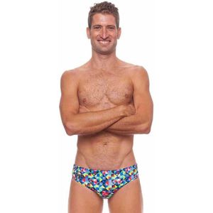 TURBO Origam Zwemslip Heren - Multicolor - XL