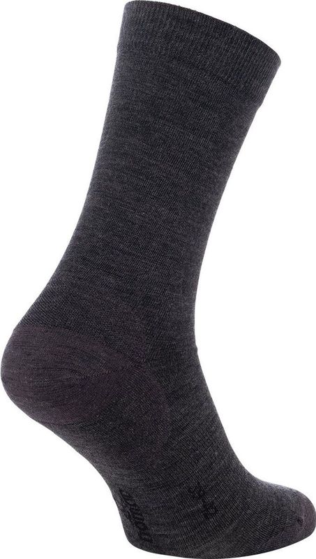 NOMAD® Daily Pro Merino Wol Sokken Maat 35-38 | Donkergrijs | 1-Pack | 63% Merinowol | Dames & Heren Sokken | Naadloos | Anti-Geur | Dagelijks gebruik