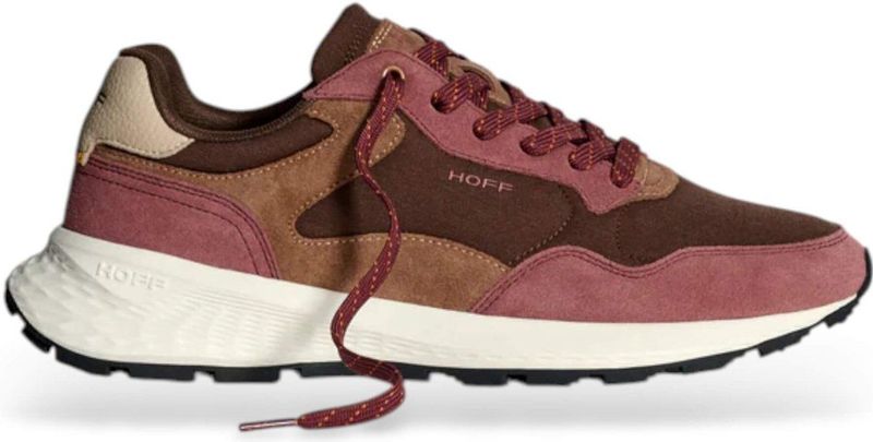 HOFF - City Mkii - Leren Schoenen - Granaatappel - Vetersluiting - Casual