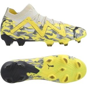 PUMA - Future Ultimate FG/AG - Voetbalschoenen - Grey/Asfalt/Yellow Blaze