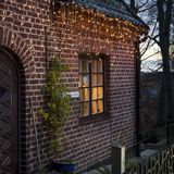 IJspegelverlichting voor buiten – Lang - 200 LED's - 2200K Amber - 5 meter – kerstverlichting - IP44