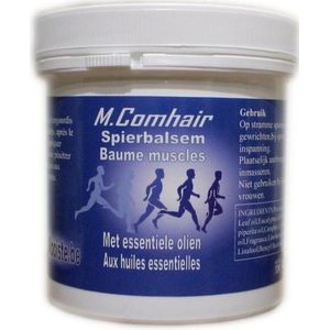 M.Comhair spierbalsem - spierbalsem met essentiële oliën - voor stramme spieren en gewrichten- massages - sporters voor opwarming van de spieren en gewrichten