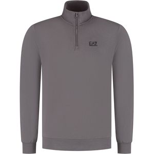 EA7 - Halfzip Sweater - Grijs - Heren