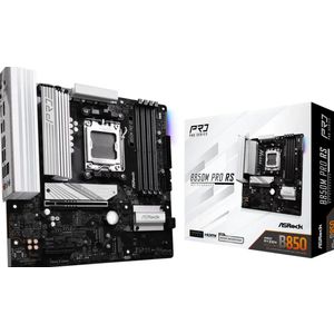ASROCK B850M Pro RS - Moederbord Micro ATX - Socket AM5 - AMD B850 - DDR5 - Realtek ALC897 - Realtek 2.5G LAN
