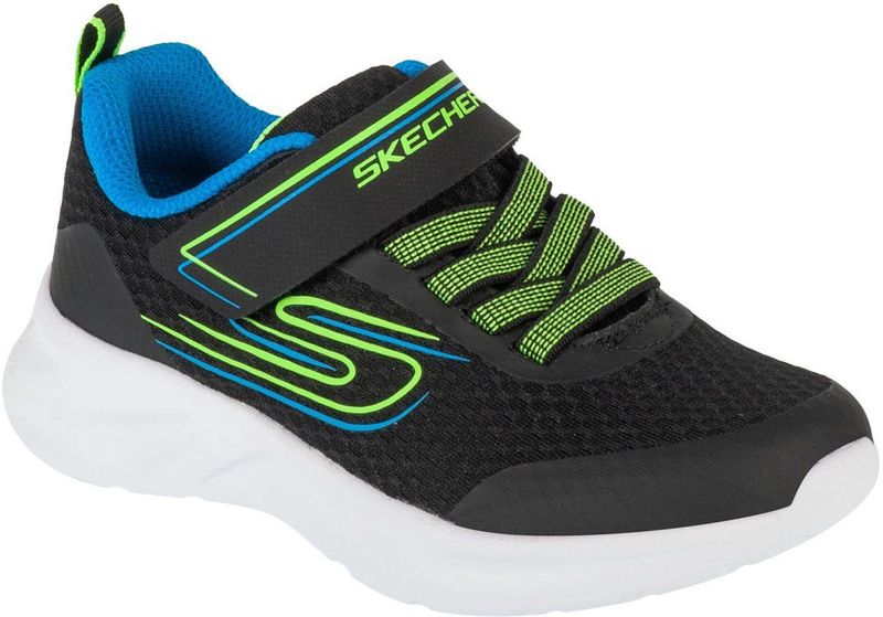 Skechers - Dynamatic Swift Tread - Sneaker - Zwart - Lichtgewicht - Wasbaar
