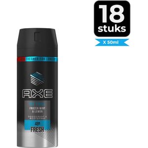 Axe - Spray deodorant for Men Ice Chill 150 ml - 150ml - Voordeelverpakking 18 stuks