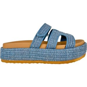 Steve Madden Dames Slipper Blauw SM11003773/DNR Big Missile