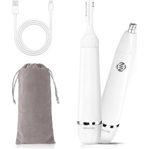 Equivera Neustrimmer - Neushaartrimmer - Oortrimmer - Elektrisch en Oplaadbaar - Afspoelbaar